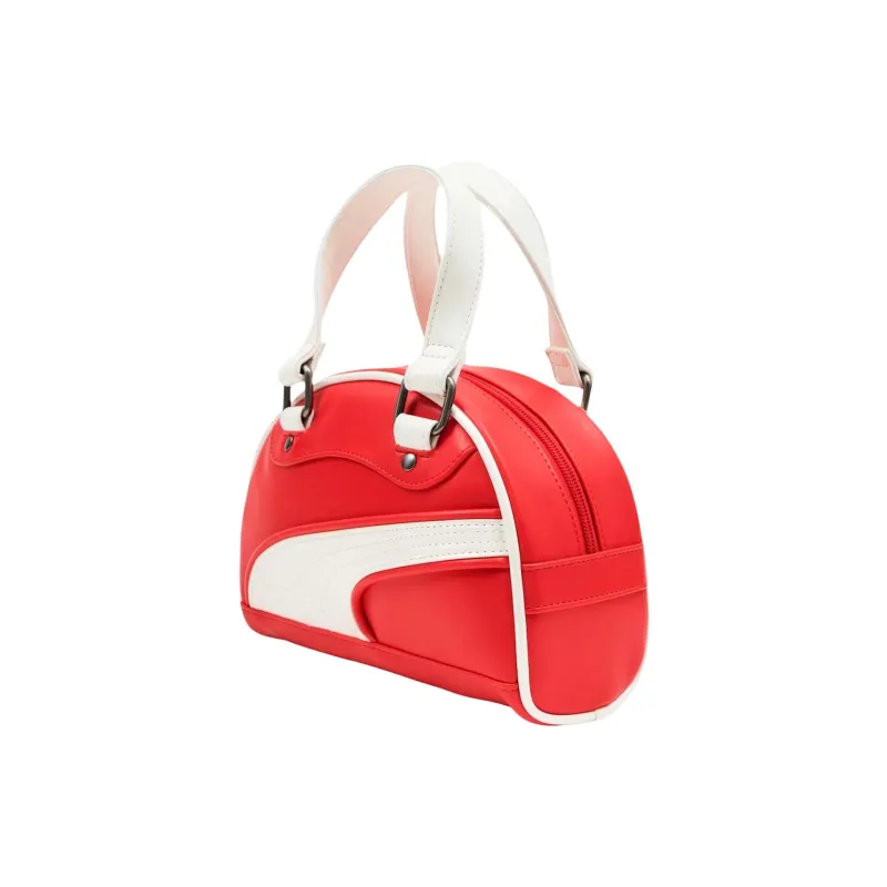 PUMA PU Shoulder Bag, Crossbody Bag, Handbag Mini Women's Red-1
