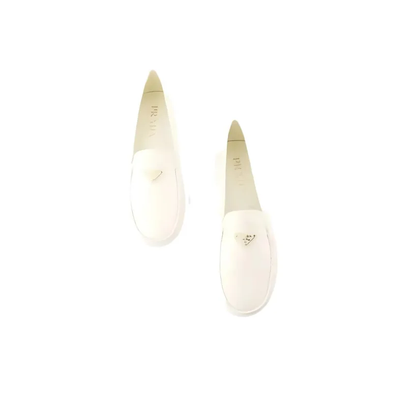 PRADA Loafers Women's White-4