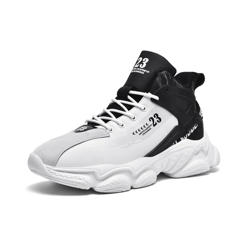MUSHILANDI Cushioning, Rebound, And Balance Mid Top Basketball Shoes-1
