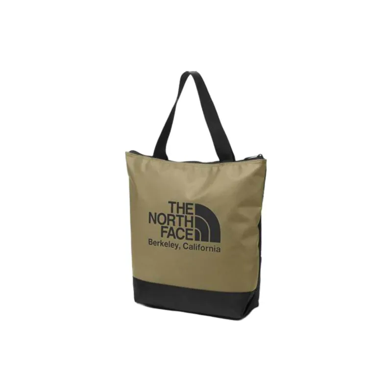 THE NORTH FACE Nylon Fabric With Polyester Shoulder Bag, Tote Bag, Shopping Bag, Handbag Regular Unisex Black Brown-0