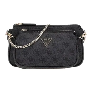 GUESS Polyurethane PU Crossbody Bag Shoulder Bag Mini Women's Black