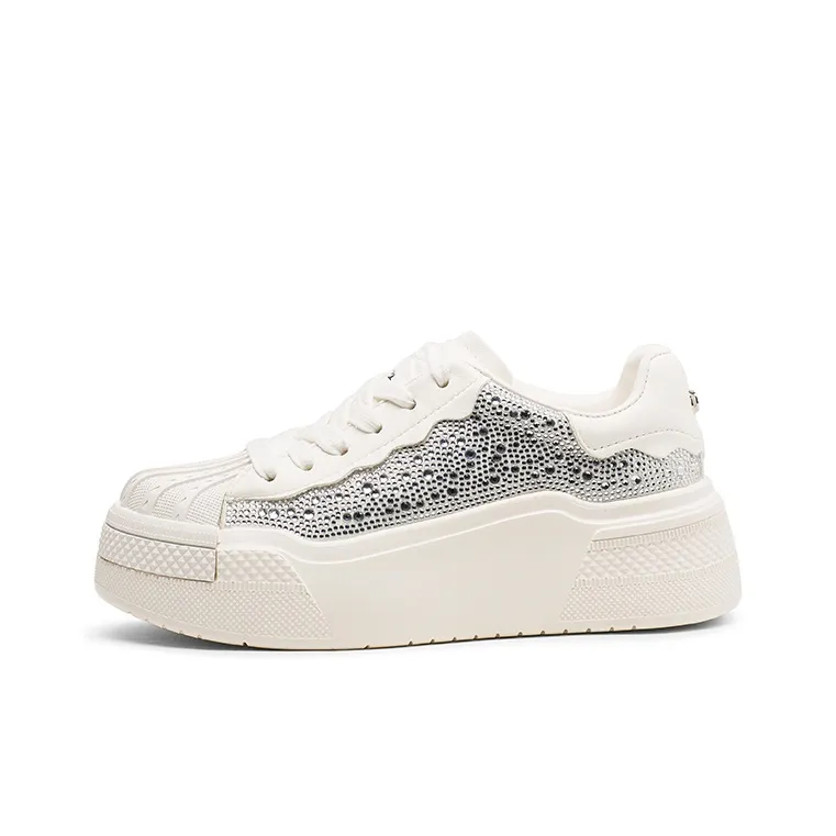 Coup De Foudre Height Increasing Slip Resistant Low Top Skateboard Shoes Women's-5