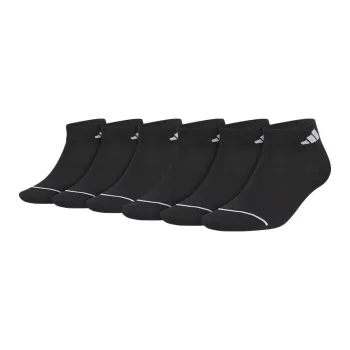 Adidas Sports Ankle Socks Unisex Black 6 Pack