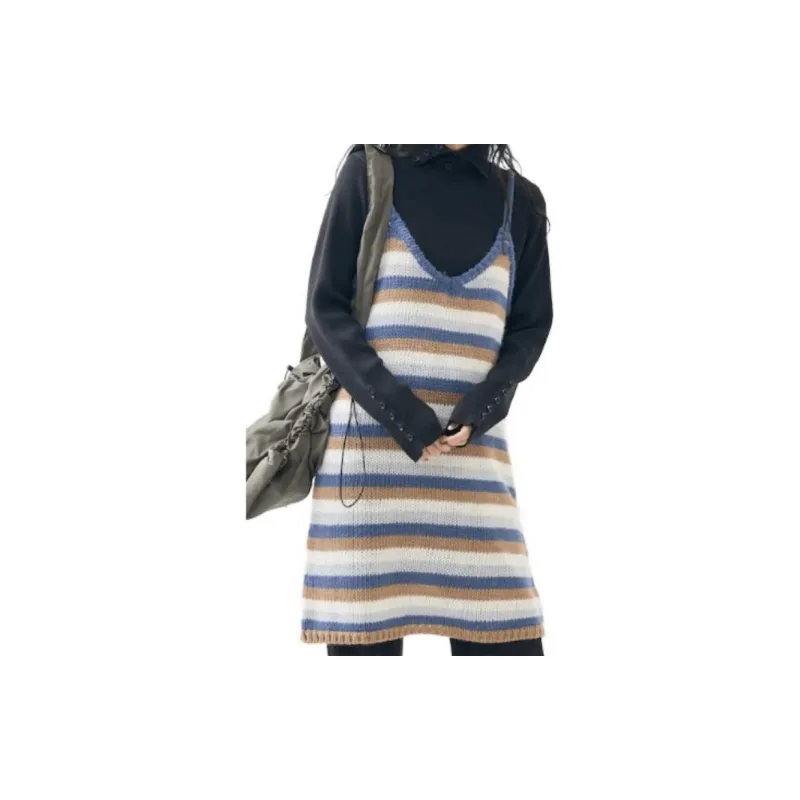 FREAK'S STORE Slip Dress Women's Blue-5