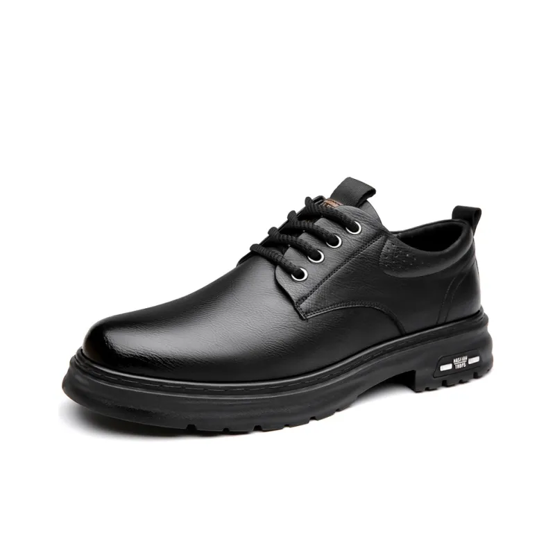 PTLS Men's Casual Shoes Men Low Top Black, Brown-0