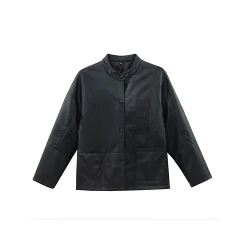 Yi Mengyuan Jackets Coats Women's Black-1