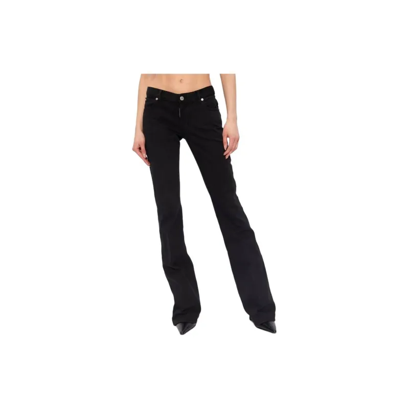 DSQUARED 2 Medium Waist Flared Jeans-2