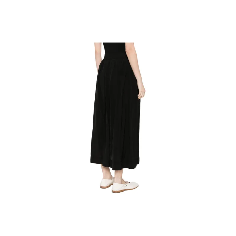 UMA WANG SS24 Casual Long Skirts Women's Black-3