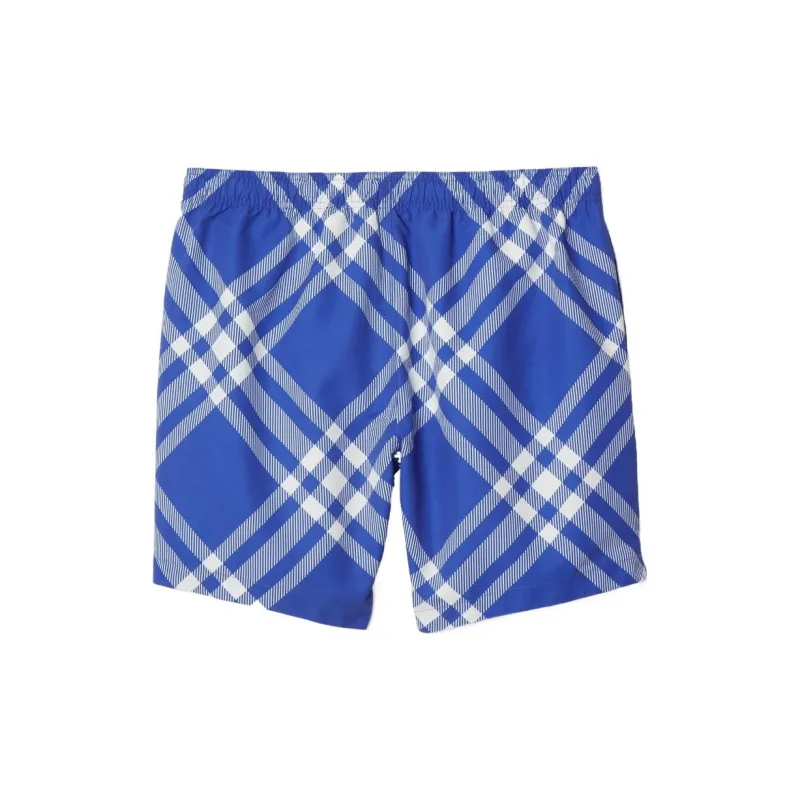Burberry Check print Swim Shorts-1