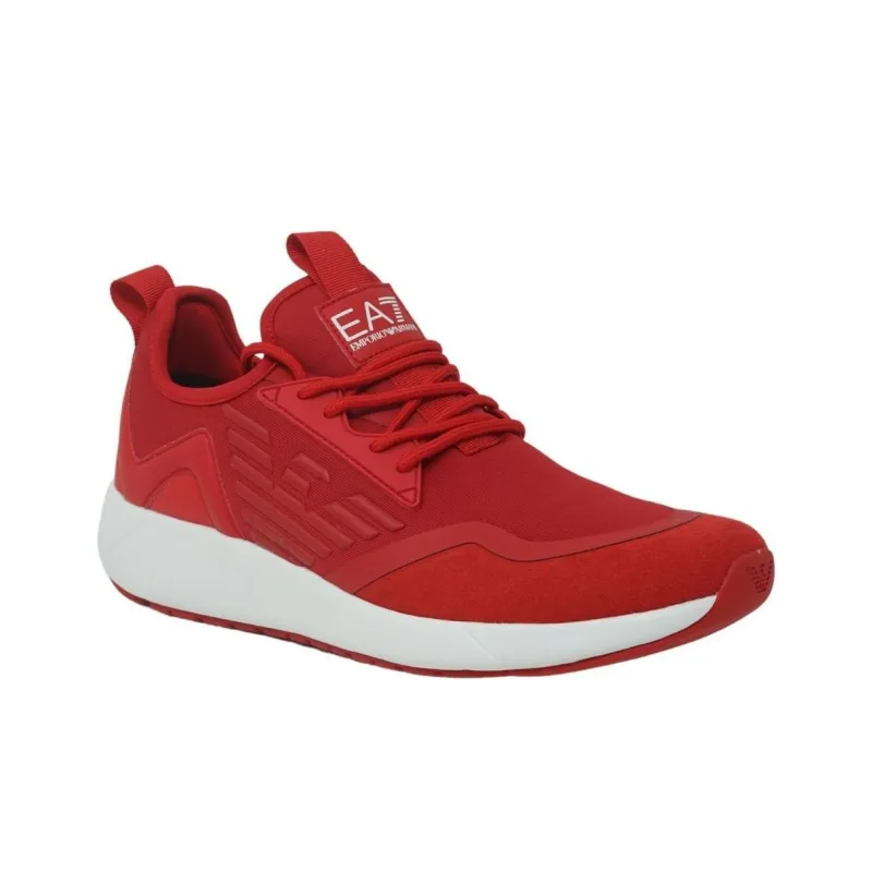 EMPORIO ARMANI EA7 Low Top Casual Shoes Men's Red-2