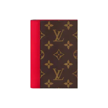 LOUIS VUITTON Passport Cover Colormania Red
