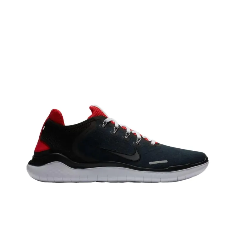 Nike Free Rn 2018 Dna Black Anthracite Speed Red-1