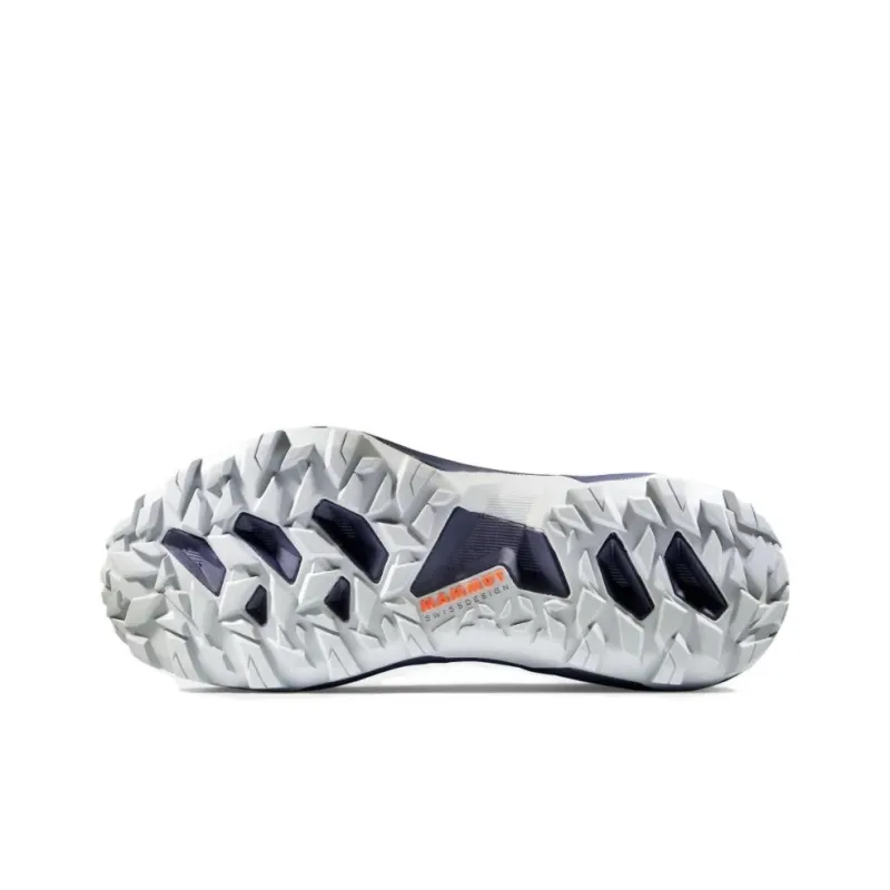 MAMMUT Sertig II Anti Slip Wear Resistant Low Top Hiking Shoes Men's Blue-3