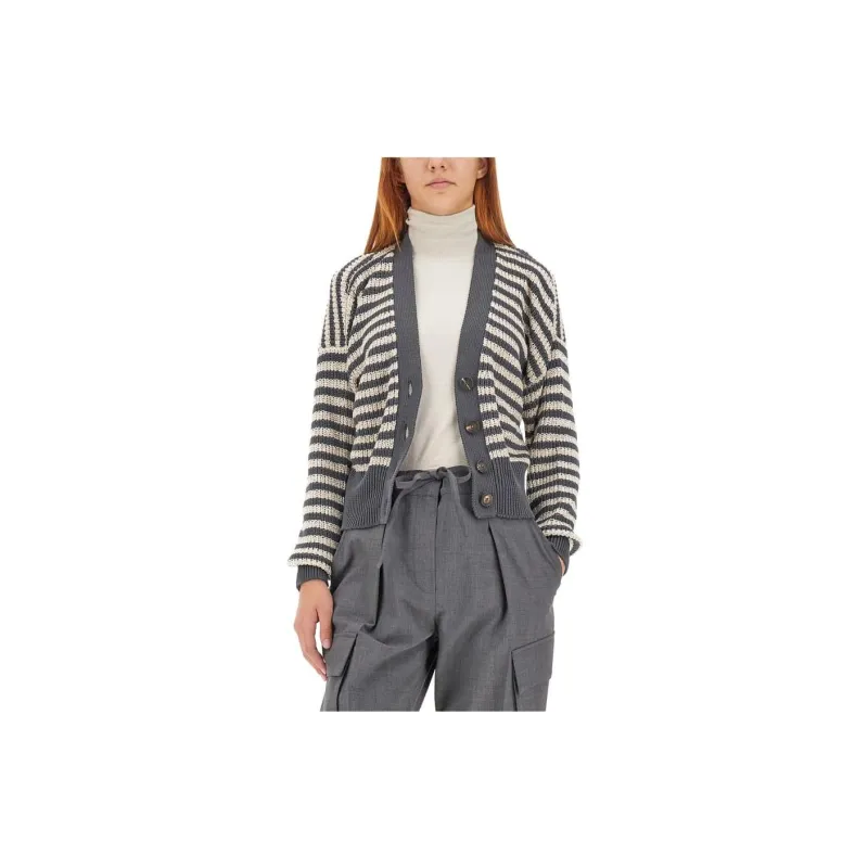Brunello Cucinelli Glitter-detail Sweater-3