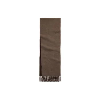 Polo Ralph Lauren Wool Knit Scarves Women's Brown