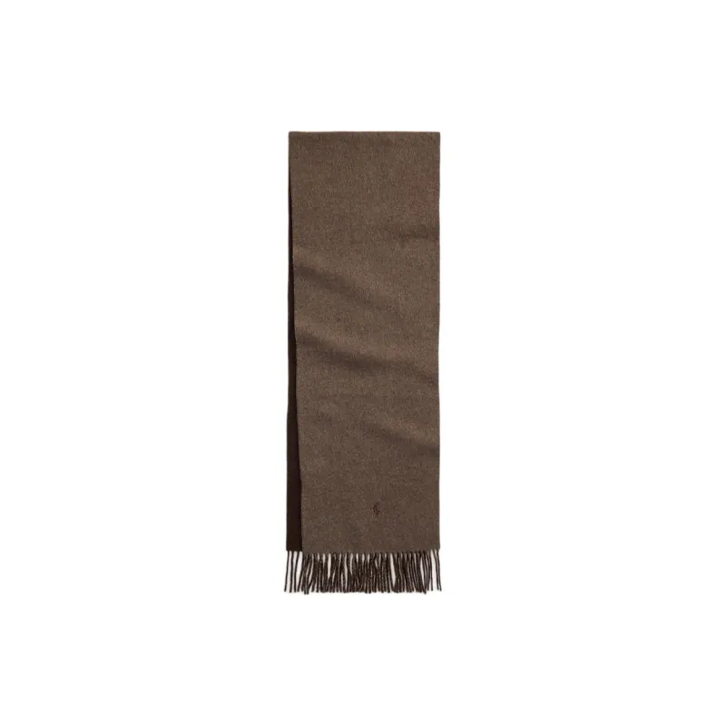 Polo Ralph Lauren Wool Knit Scarves Women's Brown-0