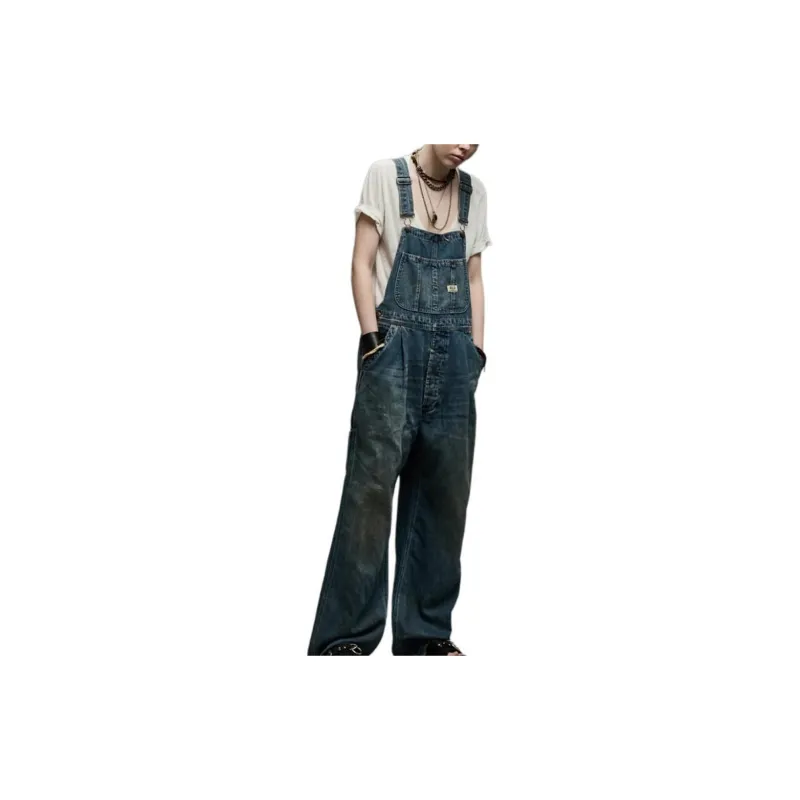 R13 SS24 Overalls Women's Weber Indigo-3