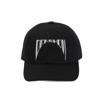 RICK OWENS Logo Embroidered Baseball Cap