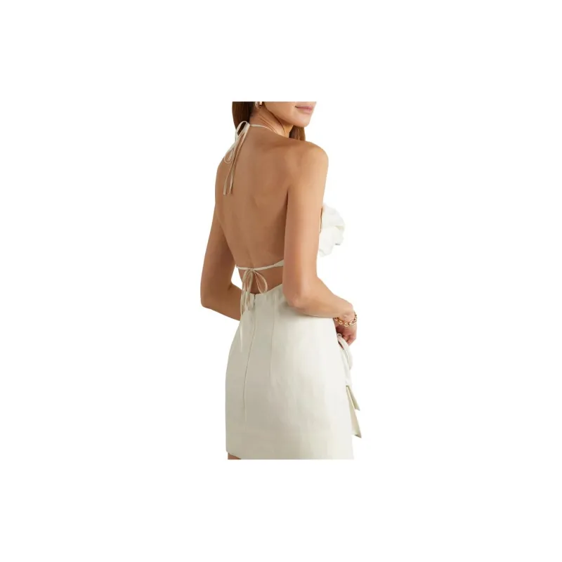 Jacquemus Sleeveless Dress Women's Beige-2
