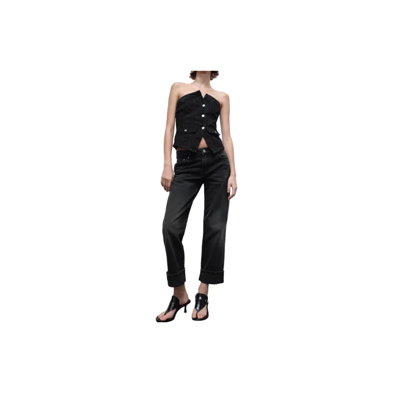 ZARA Jeans Women's Black-2