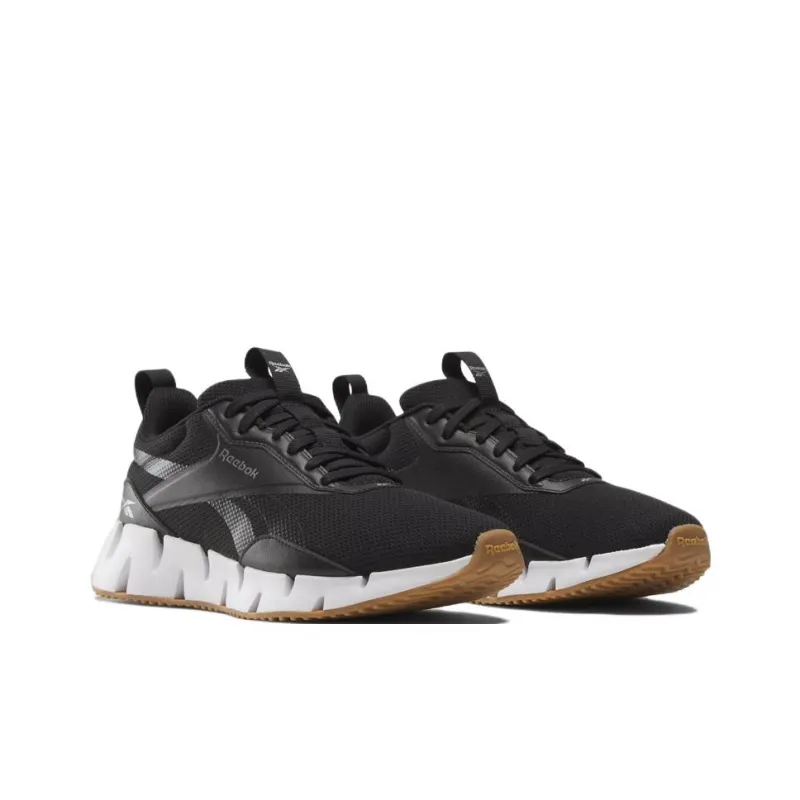 Reebok Women's Zig Dynamica Str 'Black Silver Gum' Women's-2