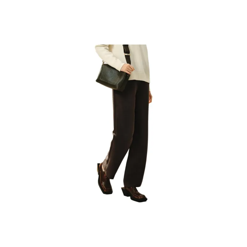 INSUN Casual Pants Women's Light Chestnut-3