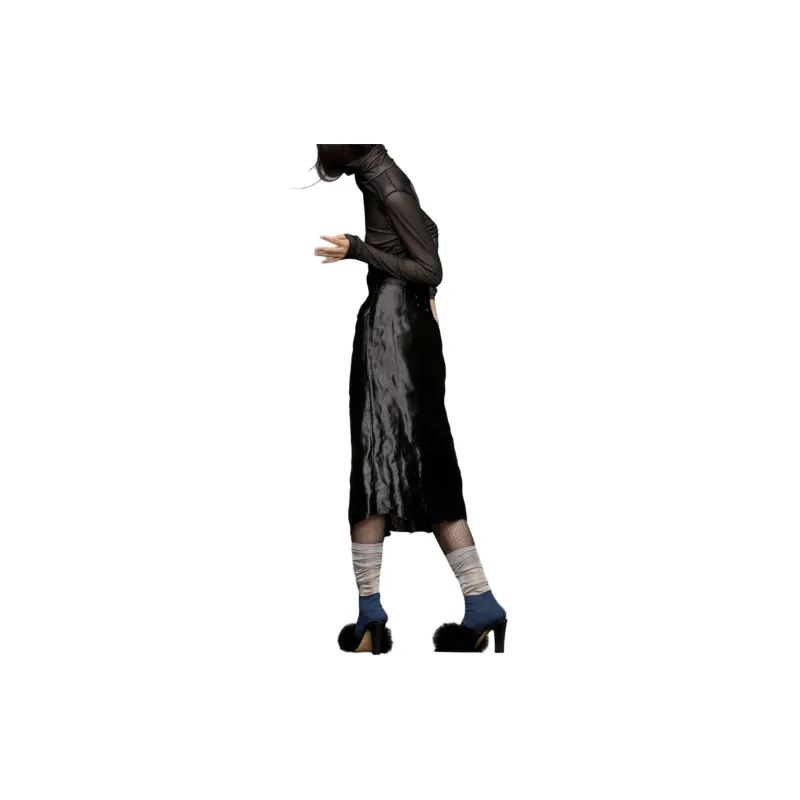 Maison Margiela Mockneck Sleeved Top-3
