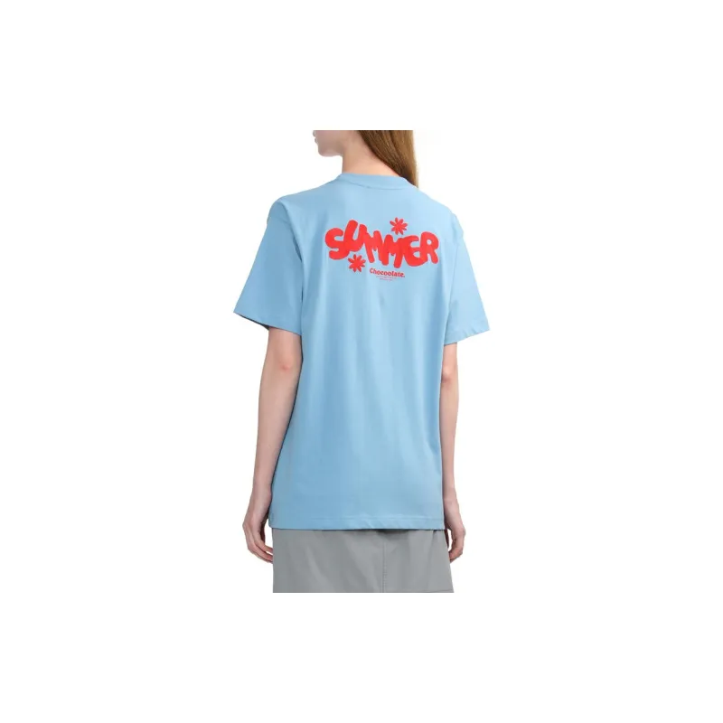  CHOCOOLATE Graphic print Cotton T shirt-9