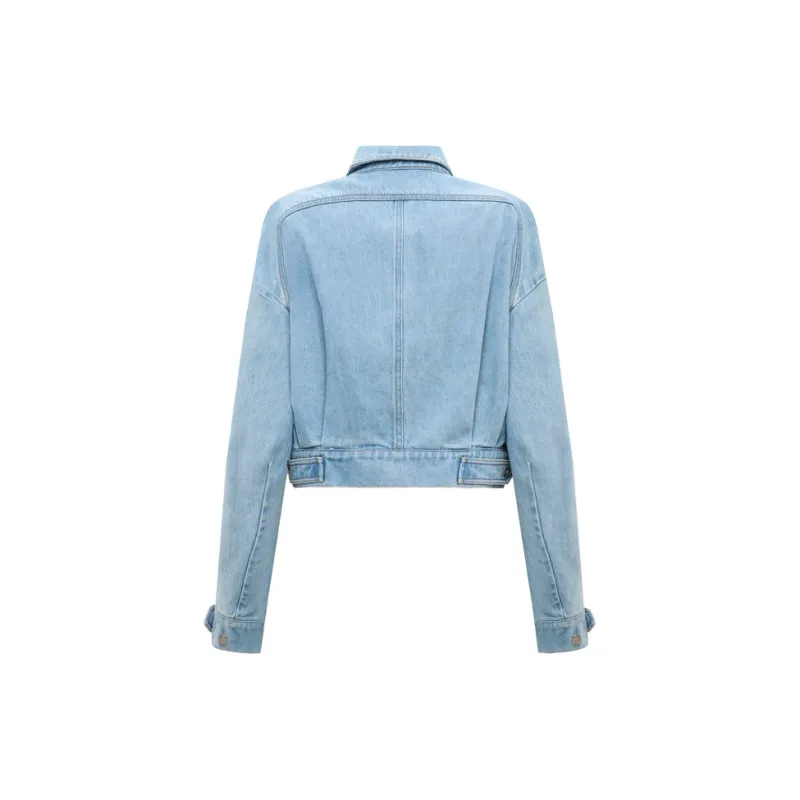 Lost In Echo Cropped Coats Women's-1