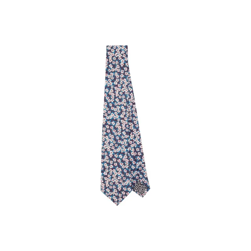 Paul Smith Liberty Floral-print Cotton Tie-1