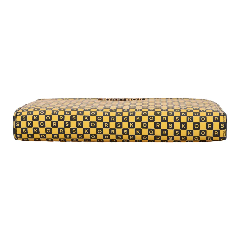 MICHAEL KORS Artificial Leather Clutch Regular Women's Yellow-6