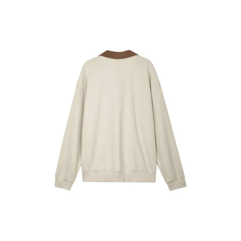 Skechers Sports Life Collection Sweatshirt Unisex Light Brown-1