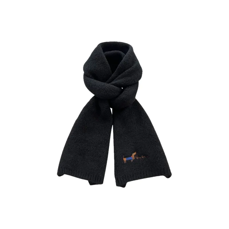 STUFFER Contains Wool Knit Scarves Unisex-25