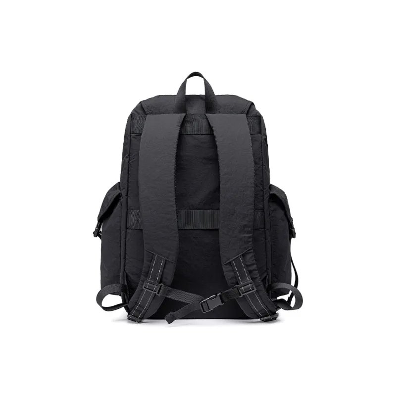 WINNER Nylon Backpack Large Size Unisex Brown/Black-12