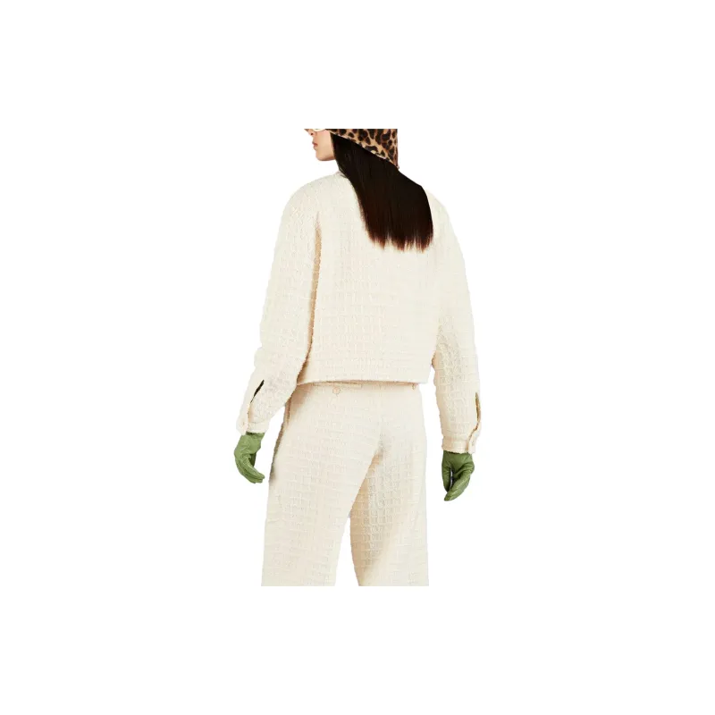GUCCI SS23 Jackets Coats Women's Ivory White-2