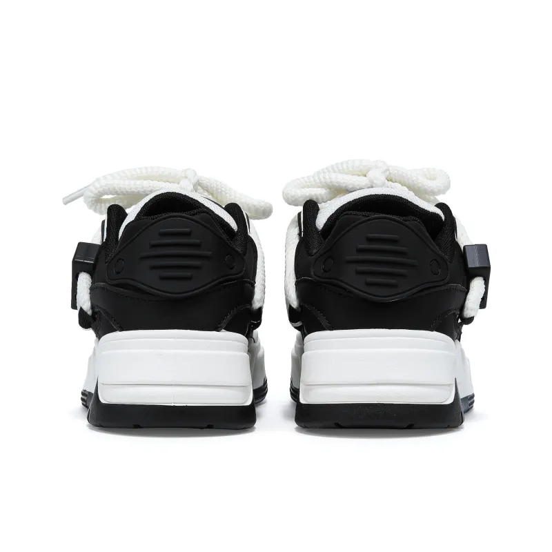 FOREVER 21 Slip Resistant, Abrasion Resistant, Breathable, Height Increasing Low Top Skateboard Shoes Unisex-3