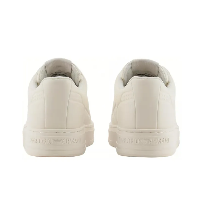 EMPORIO ARMANI Thermoformed Detailed Lace Up Sneakers-4
