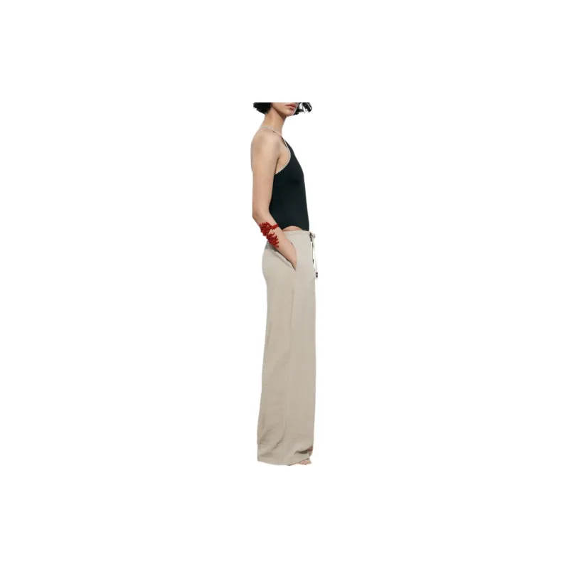 ZARA Casual Pants Women's Sand-3