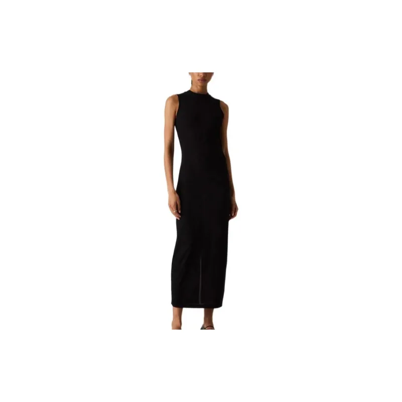 KITH Women's 2024 Summer Collection SS24 Rumi Maxi Cover Up Sleeveless Dress Women's Black-2