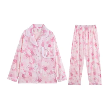 Qiao Ni Tong Pajama Set Women's Pink