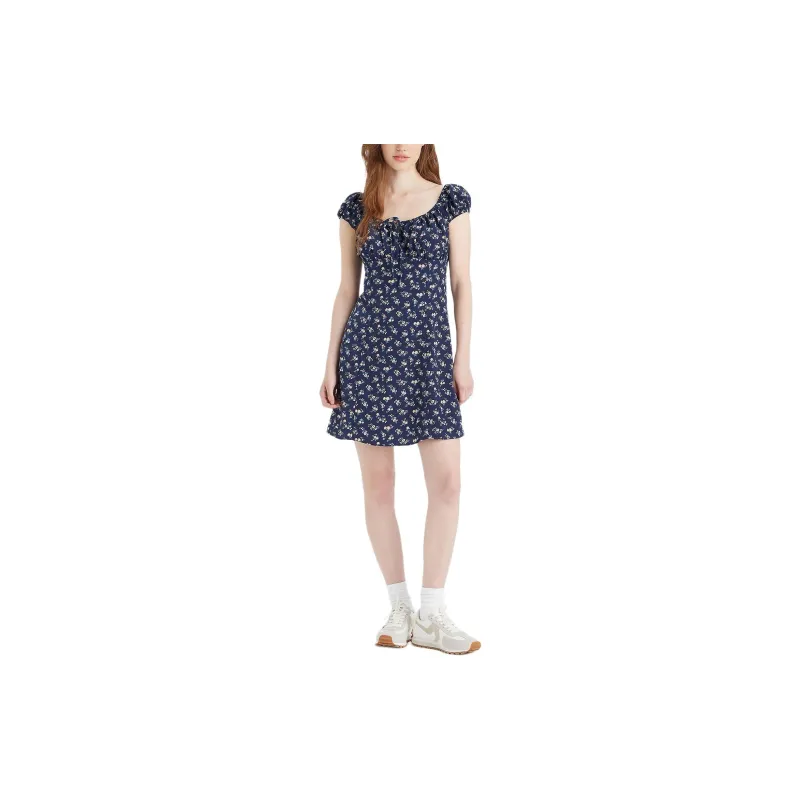 Levi’s Short-Sleeved Dresses Women's Blue-2