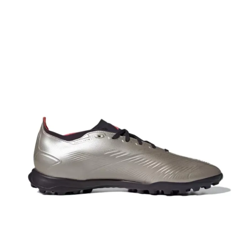 Adidas Predator League Turf Platinum Metallic Aurora Black Turbo-1