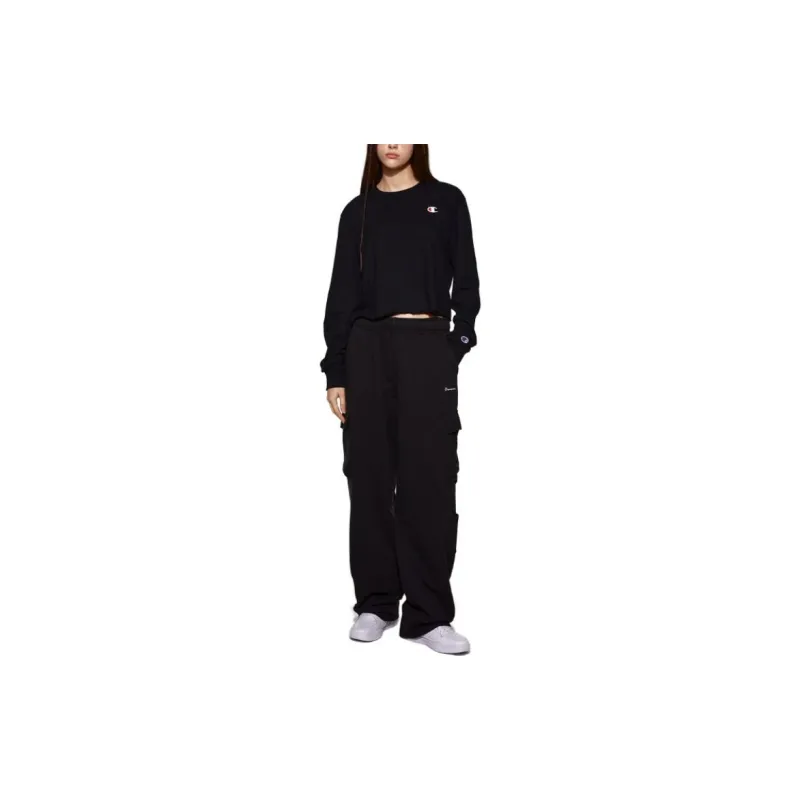 Champion T Shirts Women's Black-2