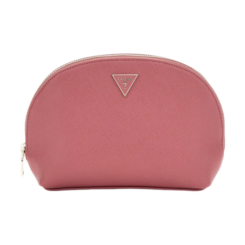GUESS Polyurethane Makeup Bag Women's Pink-0