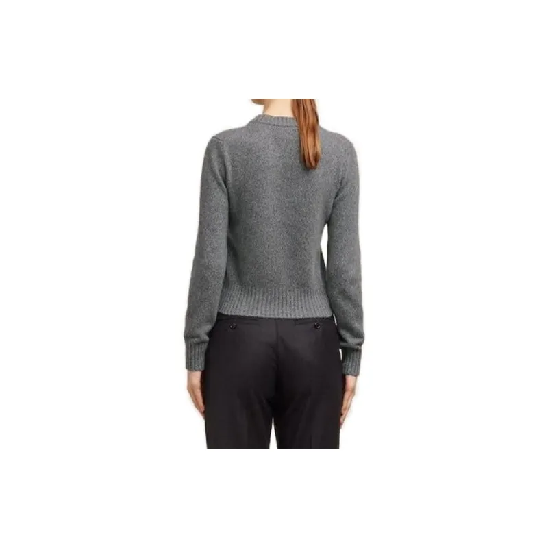 AMIPARIS Paris Ami De Coeur Logo Embroidered Knitted Jumper-2