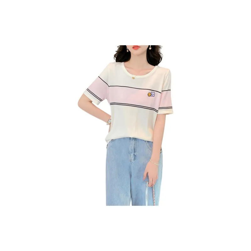 Juden Choi T Shirt Women's Apricot-3