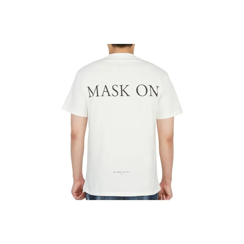 IH NOM UH NIT T Shirt Men's White-2
