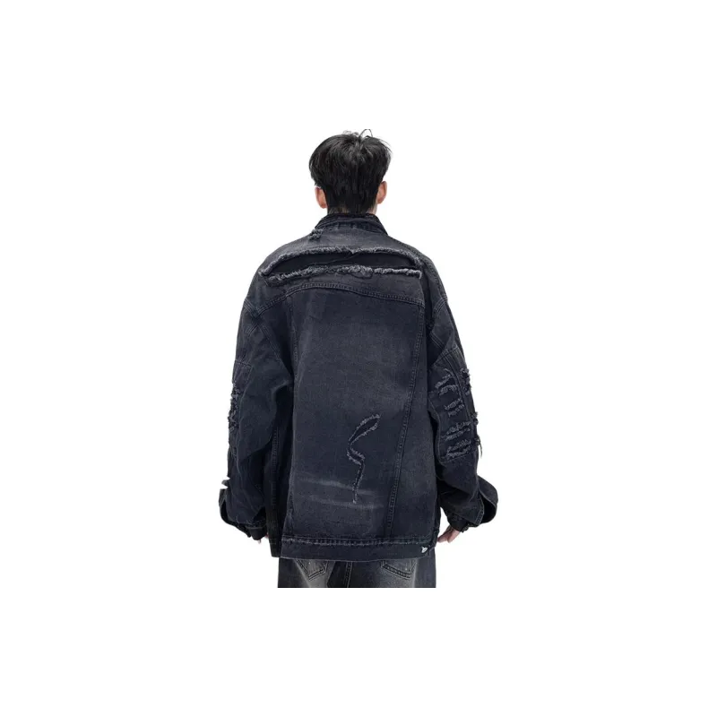 MGXEK Denim Jackets Unisex-5