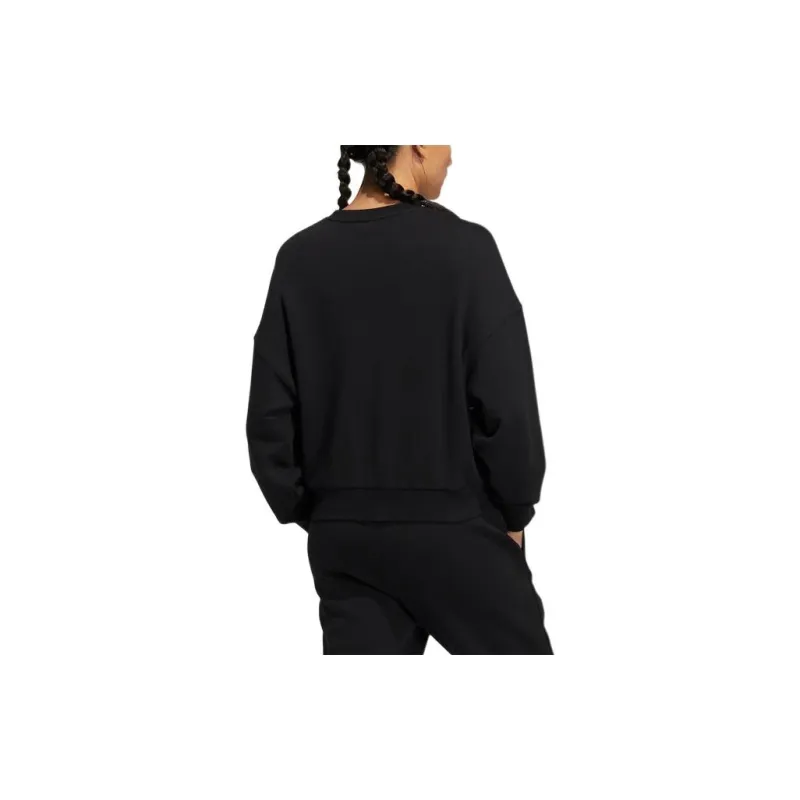 Adidas Sweatshirt Women's Black-4