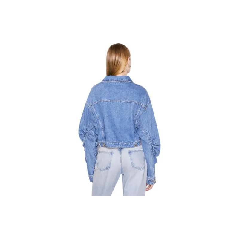 FRAME Denim Jacket Women's Blue-2